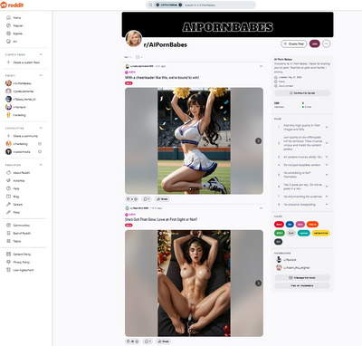 Reddit AI Porn Babes